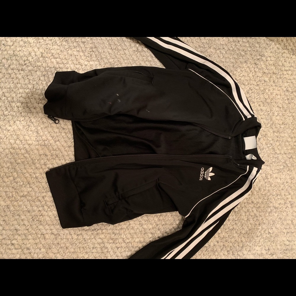 A unisex adidas jacket